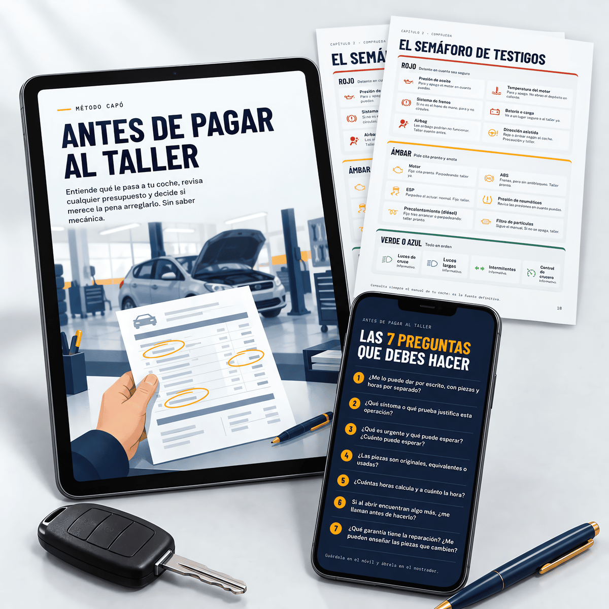 Antes de Pagar al Taller