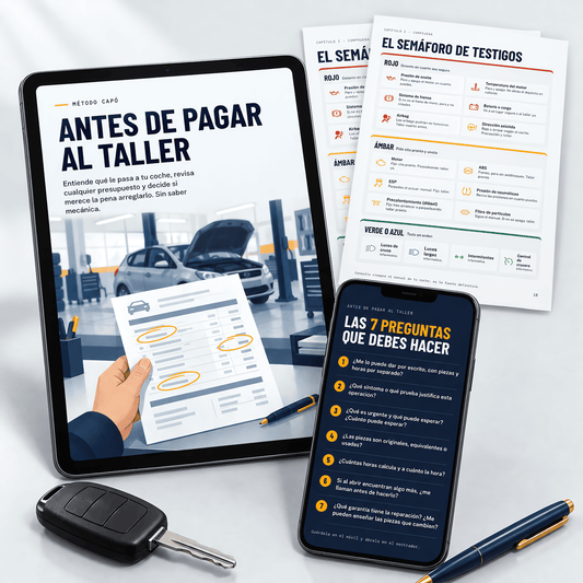 Antes de Pagar al Taller